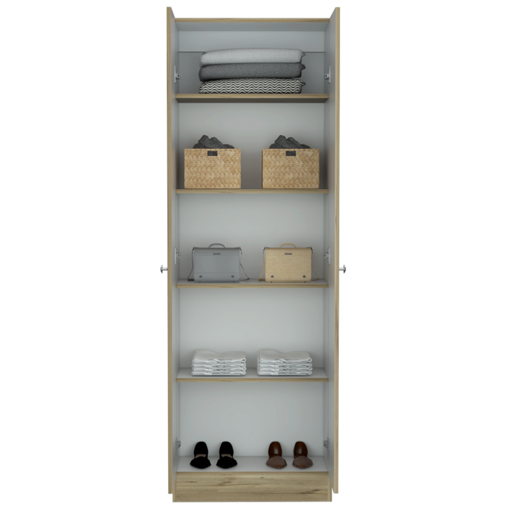 Closet Puertas Home Color Duna y Blanco Para Dormitorio