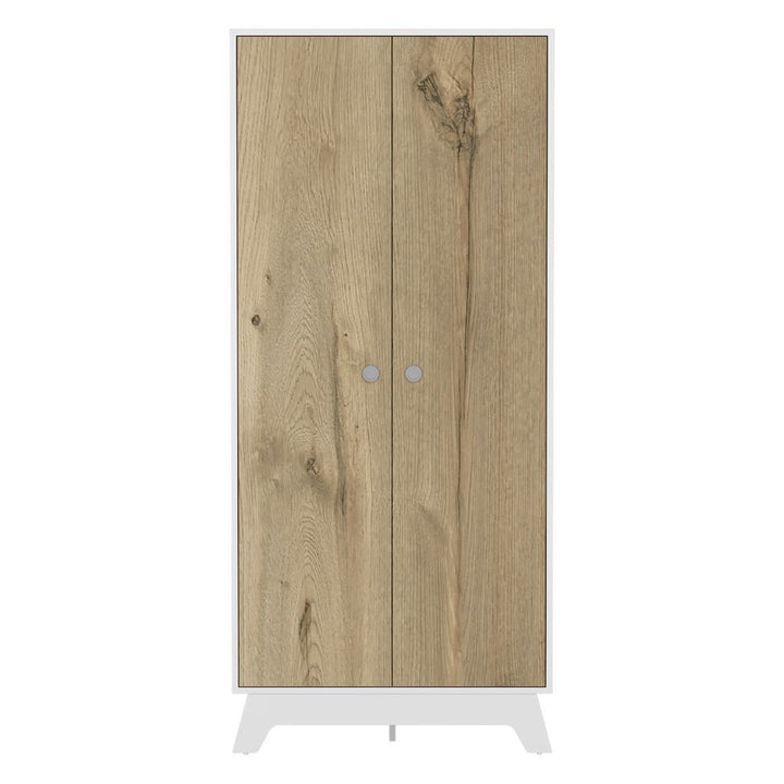 Closet Z Color Blanco y Duna Para Dormitorio