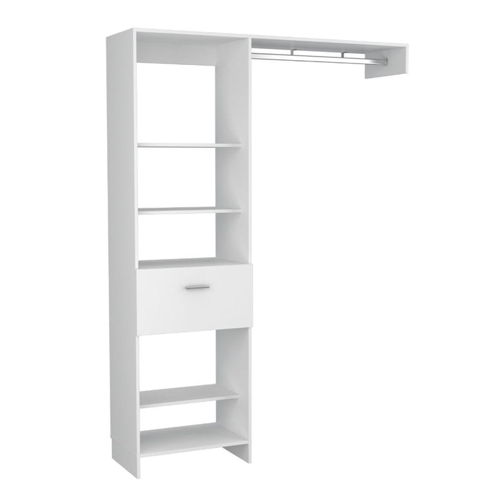 Closet Manchester Color Blanco Para Dormitorio