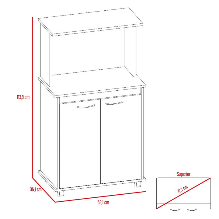 Mueble de Cocina Kitchen Color Blanco Para Cocina