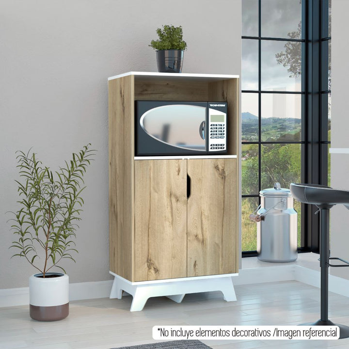 Mueble de Microondas Bajo BI Color Para Cocina