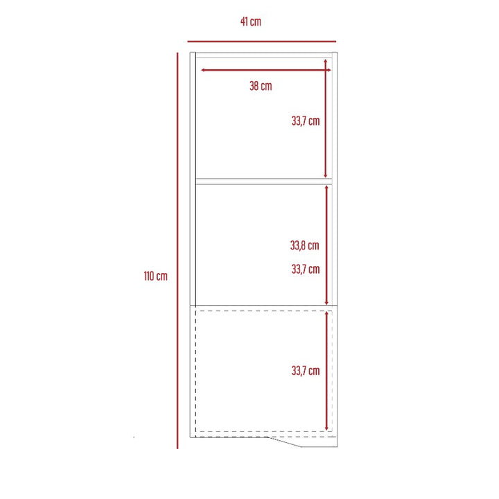 Mueble Alto Auxiliar Obregon Color Duna y Taupe Para Sala De Estar
