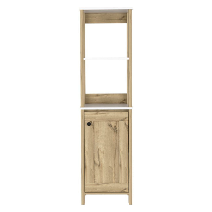 Mueble Optimizador Bath BI Color Blanco y Duna Para Baño