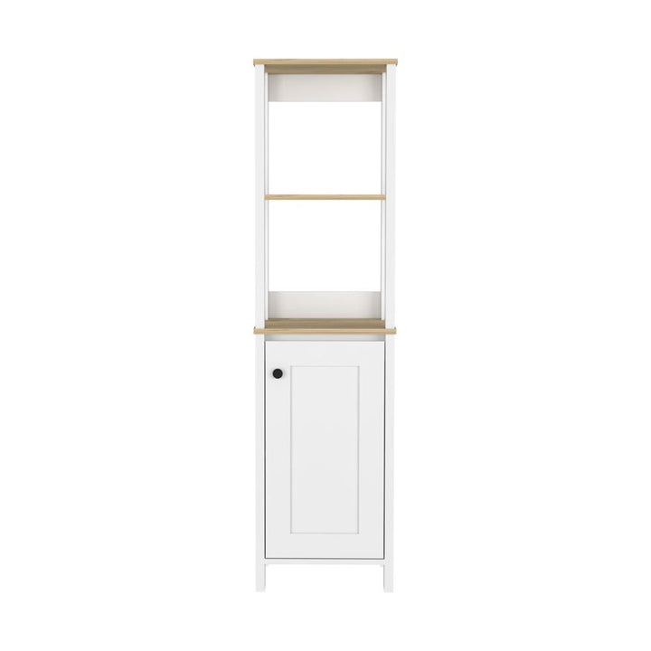 Mueble Optimizador Bath BI Color Duna y Blanco Para Baño
