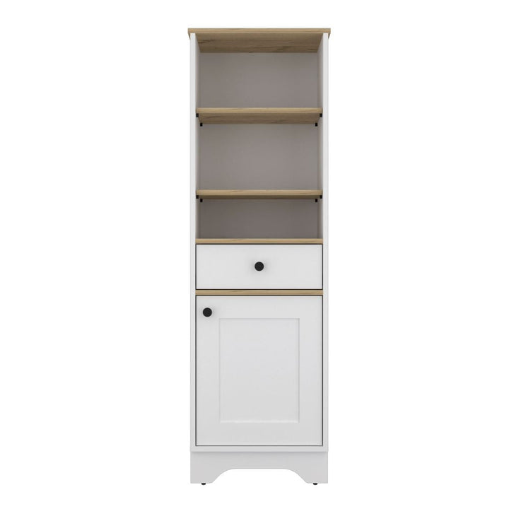 Mueble Optimizador Bath Bi Color Duna y Blanco Para Baño