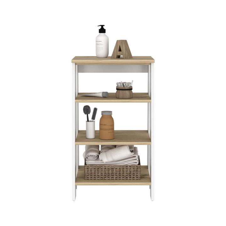 Mueble Optimizador Bath BI Color Duna y blanco Para Baño