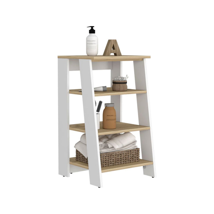 Mueble Optimizador Bath BI Color Duna y blanco Para Baño